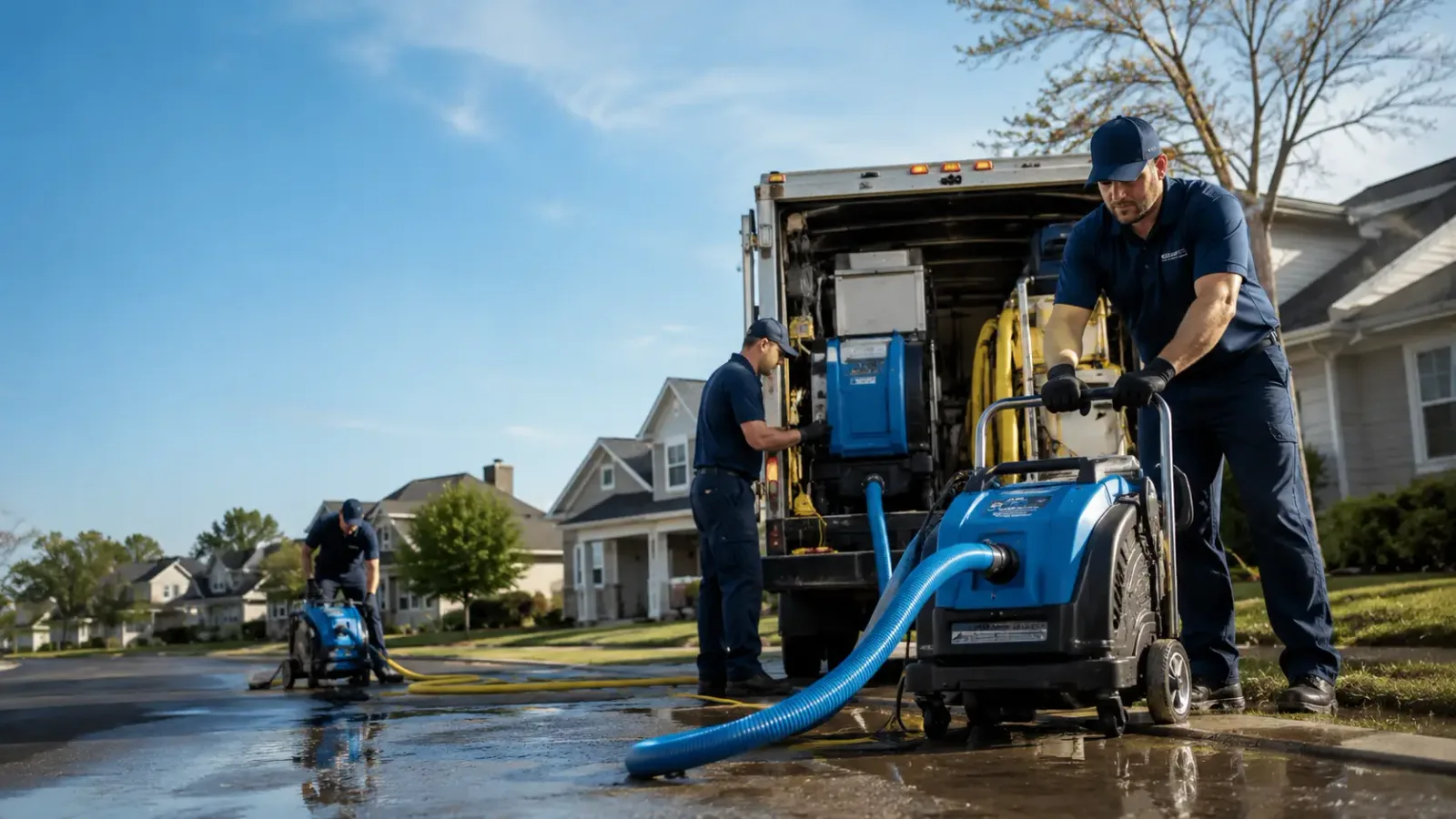 Flood Damage Cleanup in Camden On Gauley, WV